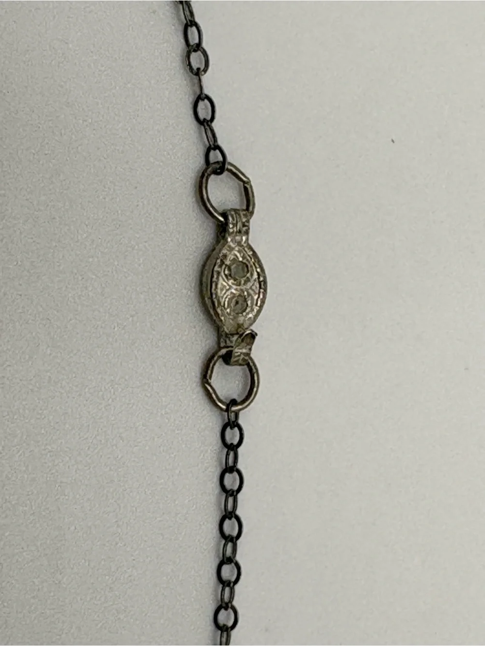 Vintage Teal and Brown Eagle Pendant Necklace - Women Jewelry